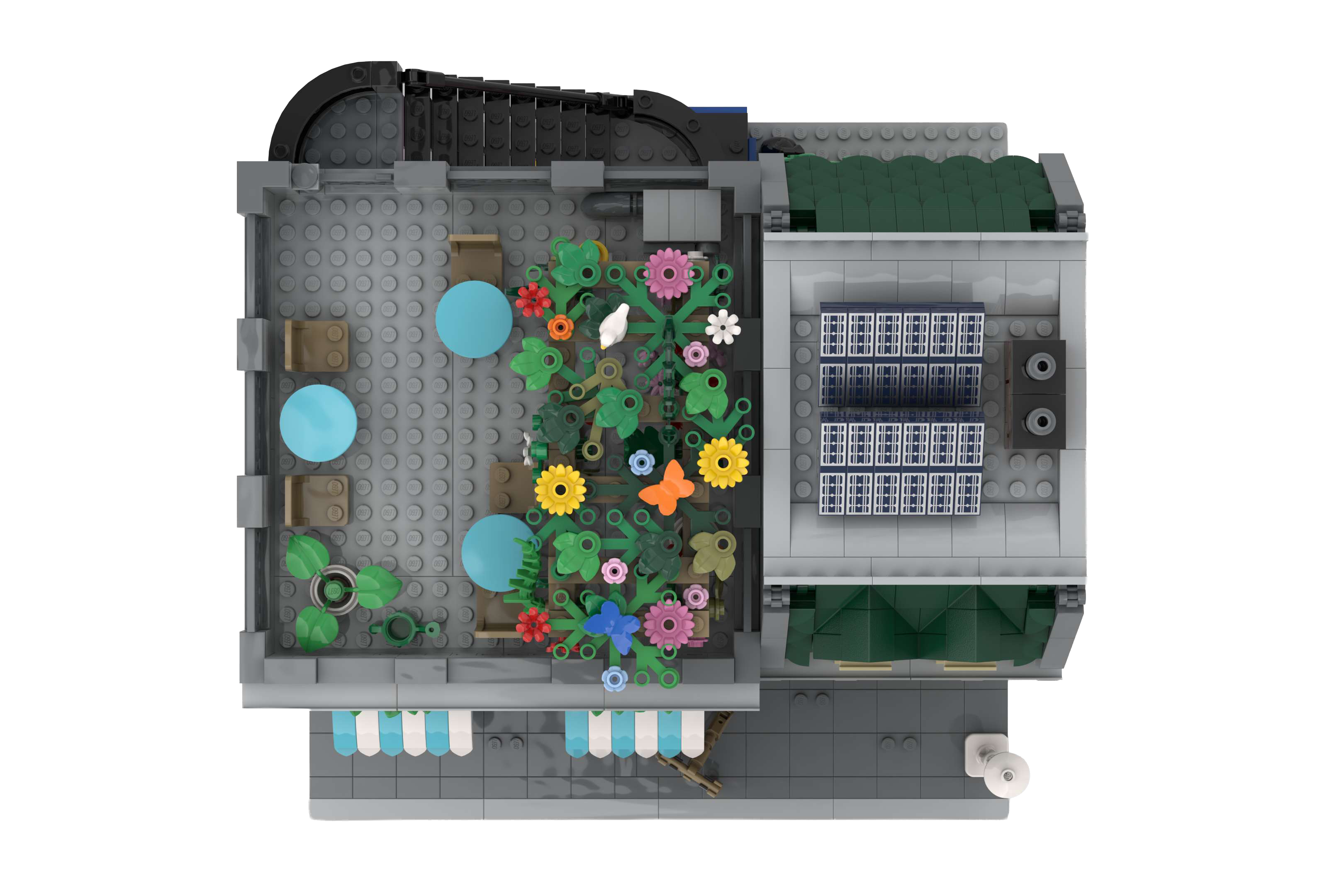 Roof floor