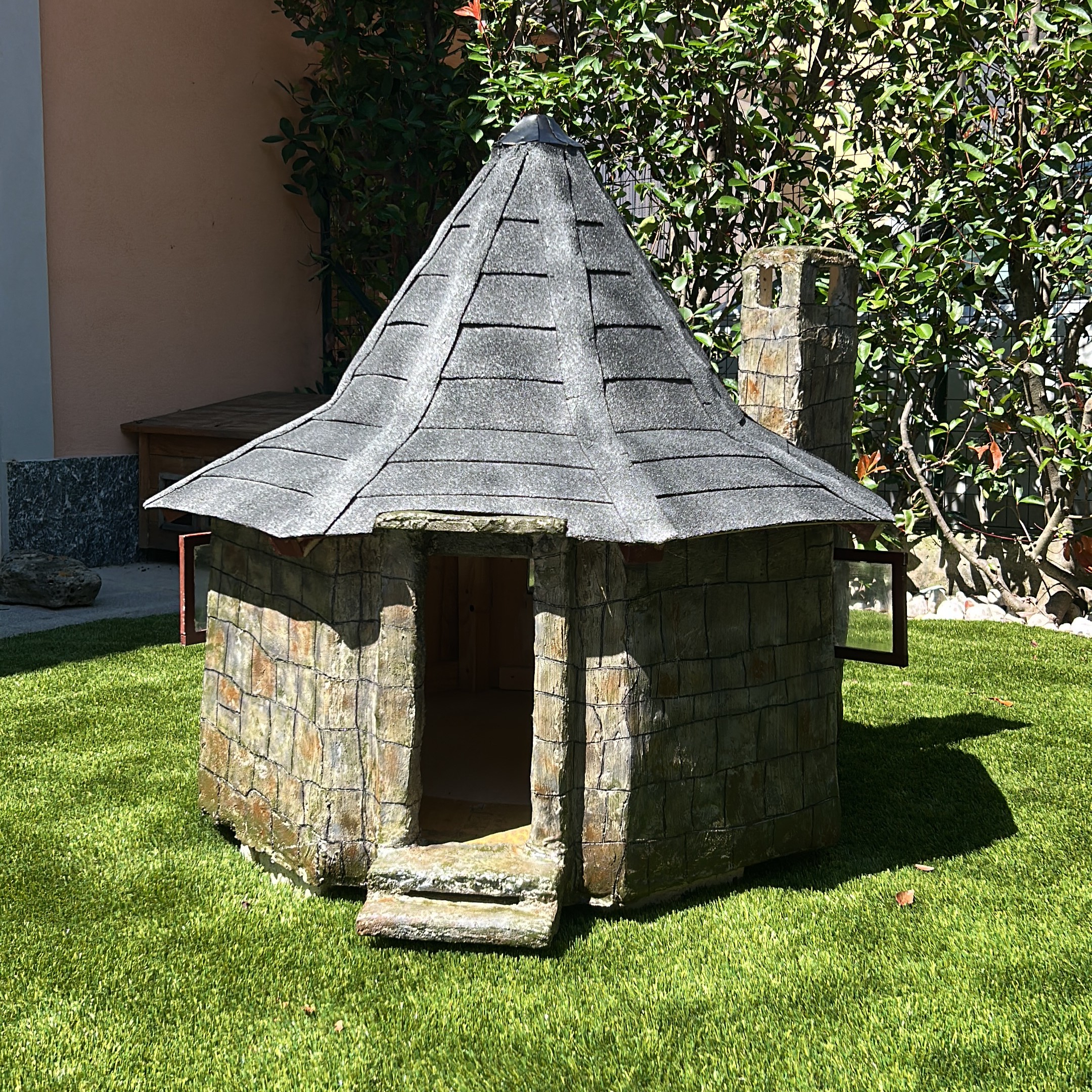 Finished hut