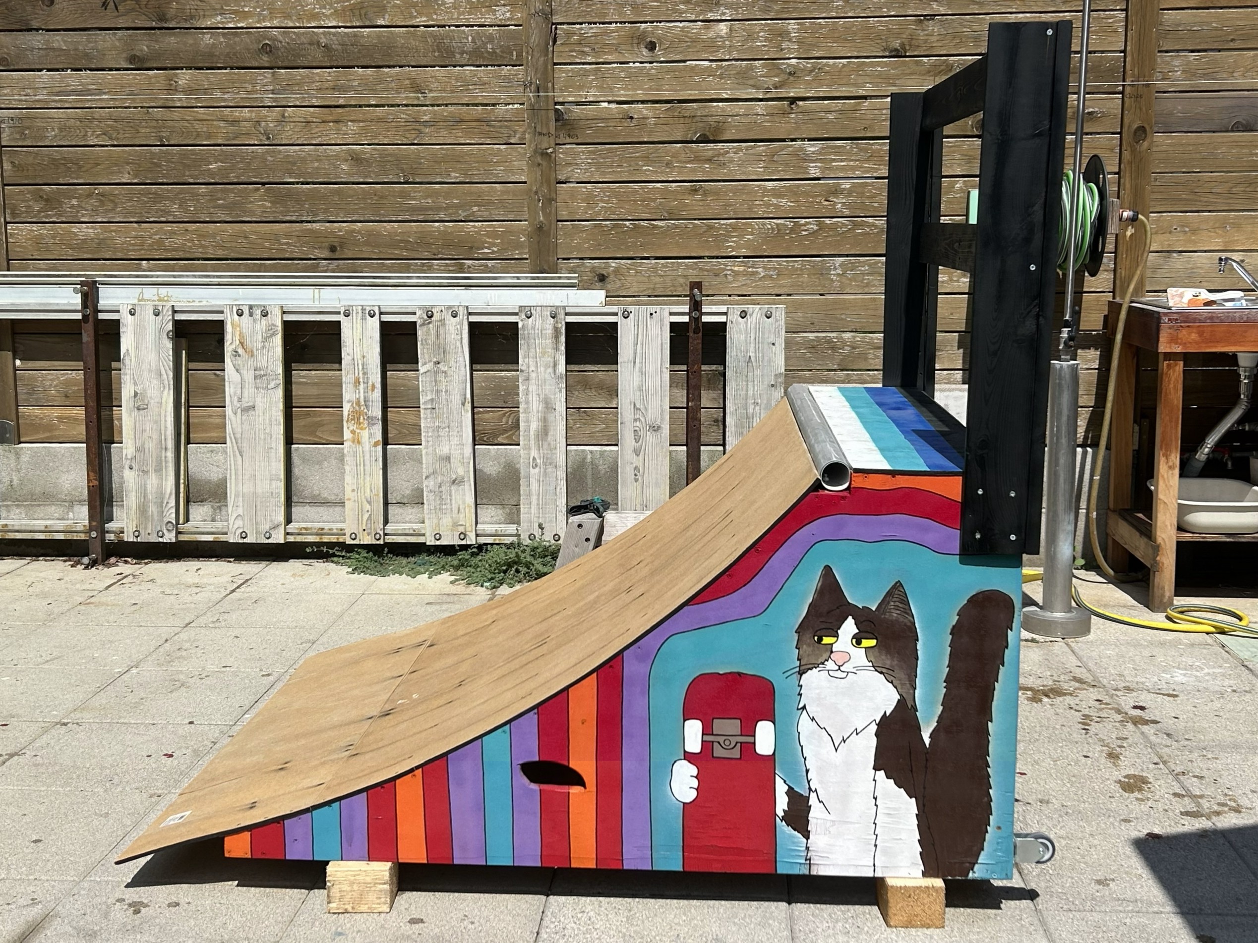 Finished ramp
