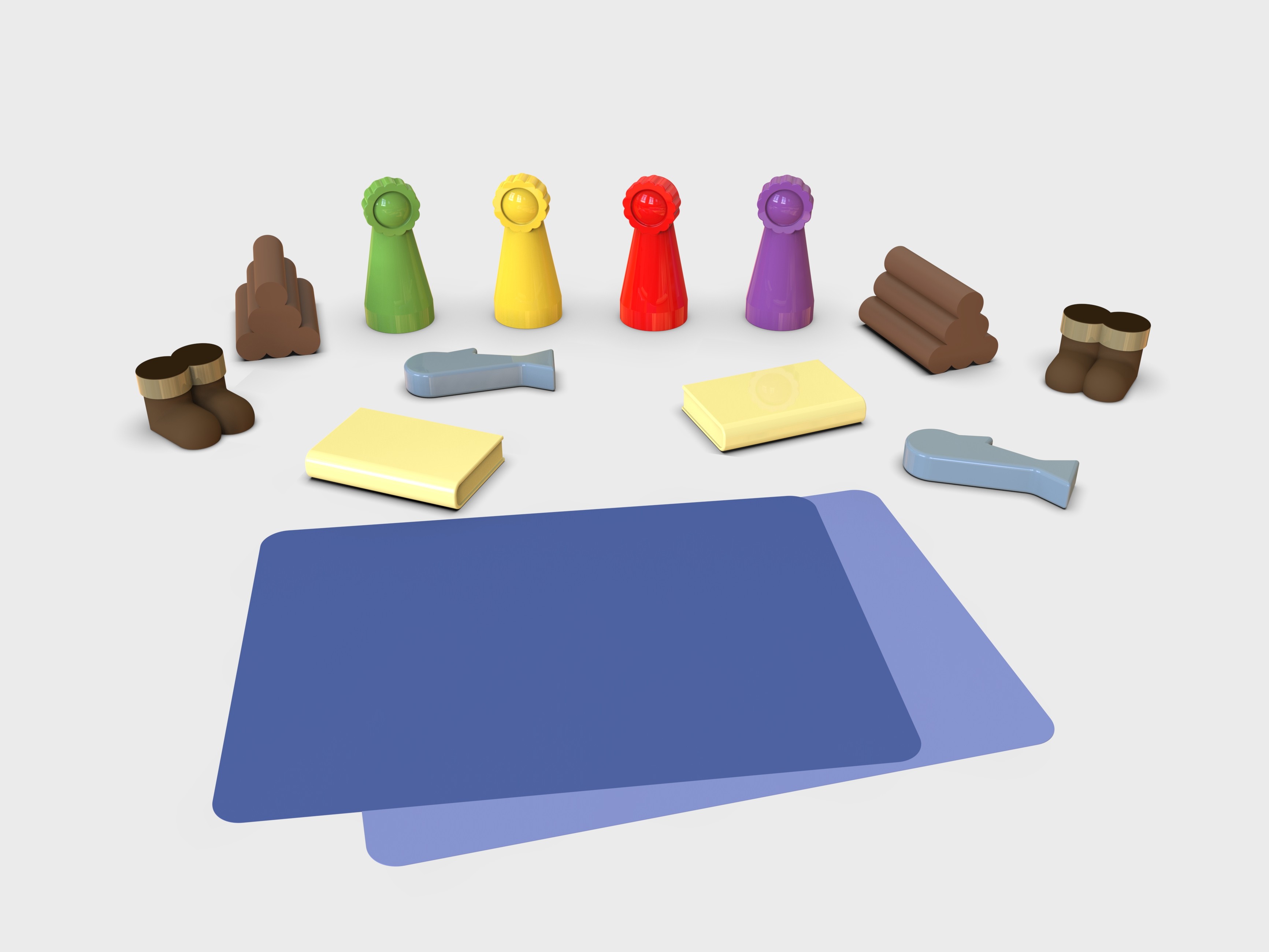 SIKU game pieces